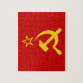 USSR - Vlag - Sovjetunie - vlag Legpuzzel (Verticaal)