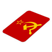 USSR - vlag - Sovjetunie - vlag Magneet (Linkerzijde)