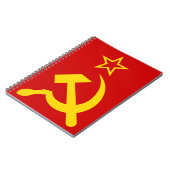 USSR - Vlag - Sovjetunie - vlag Notitieboek (Linkerzijde)
