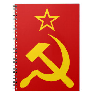 USSR - Vlag - Sovjetunie - vlag Notitieboek