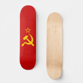 USSR - Vlag - Sovjetunie - vlag Persoonlijk Skateboard (Voorkant)