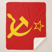 USSR - Vlag - Sovjetunie - vlag Sherpa Deken (Voorkant)
