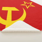 USSR - Vlag - Sovjetunie - vlag Sherpa Deken (3/4)