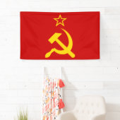 USSR - Vlag - Sovjetunie - vlag Spandoek (Insitu)