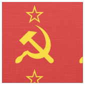 USSR - Vlag - Sovjetunie - vlag Stof (Close Up)
