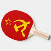 USSR - Vlag - Sovjetunie - vlag Tafeltennisbatje (Zijkant)