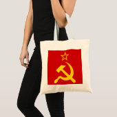 USSR - Vlag - Sovjetunie - vlag Tote Bag (Voorkant (product))