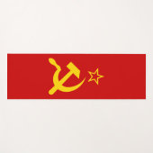 USSR - Vlag - Sovjetunie - vlag Yogamat (Voorkant (horizontaal))