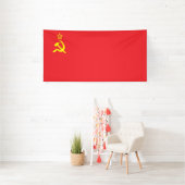 USSR-vlag Spandoek (Insitu)