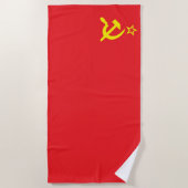 USSR-vlag Strandlaken (Voorkant)