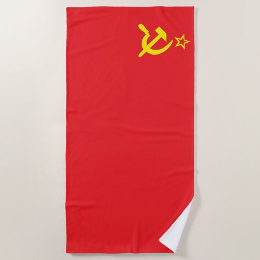 USSR-vlag Strandlaken (Voorkant)