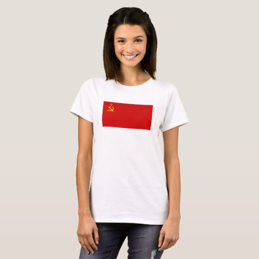 USSR-vlag T-shirt (Voorkant volledig)