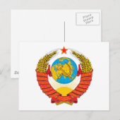 USSR - Wapenstaart Briefkaart (Voorkant / Achterkant)