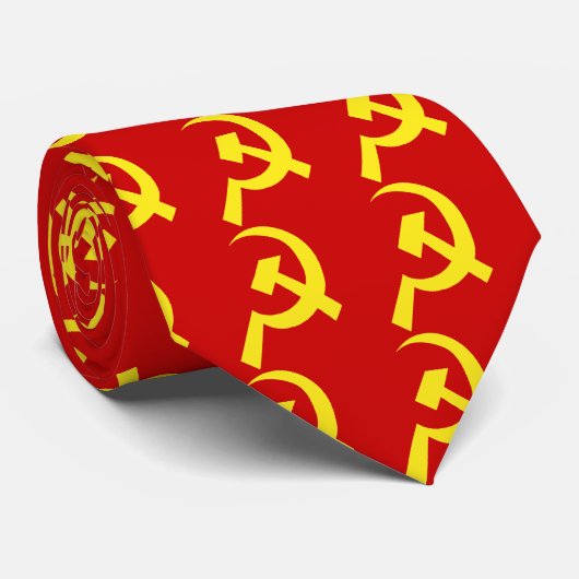 USSR Yello Stropdas (Opgerold)