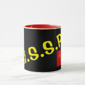 USSR zwarte moderne Mok (Midden)