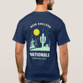 USTA New England Mannen T-shirt (Achterkant)