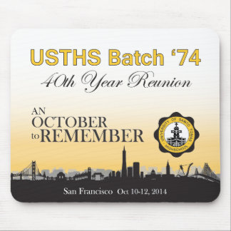 USTHS Batch '74 Mousepad Muismat