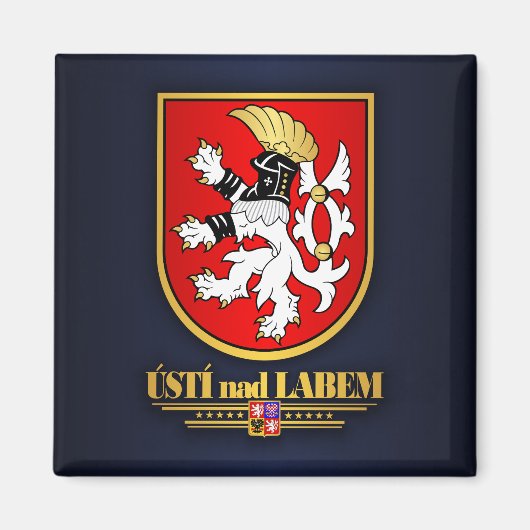 Usti nad Labem Magneet (Voorkant)