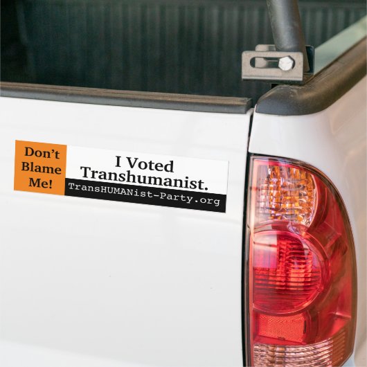 USTP-Bumpersticker Bumpersticker (Op Truck)