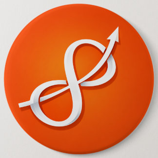 USTP Infinity Ascent-symbool Ronde Button 6,0 Cm