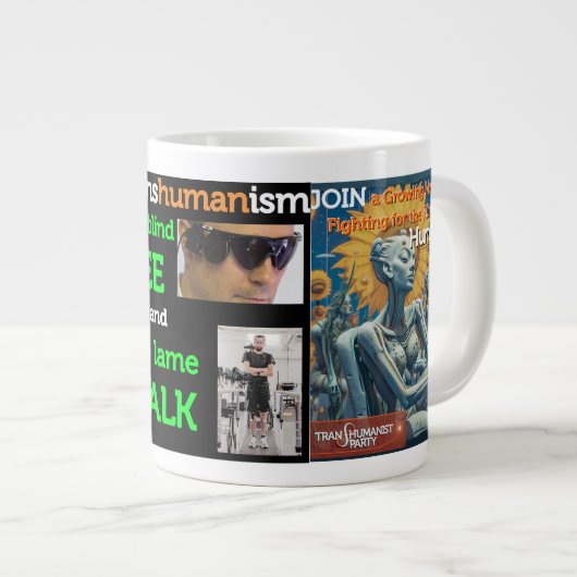 USTP Jumbo Mok (Voorkant rechts)