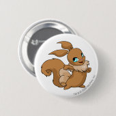 Usul Brown Ronde Button 5,7 Cm (Voorkant /achterkant)