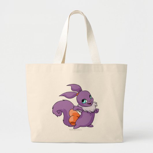 Usul Paars Grote Tote Bag (Voorkant)