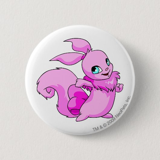 Usul Pink Ronde Button 5,7 Cm (Voorkant)