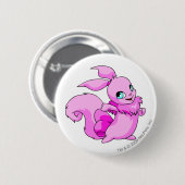 Usul Pink Ronde Button 5,7 Cm (Voorkant /achterkant)