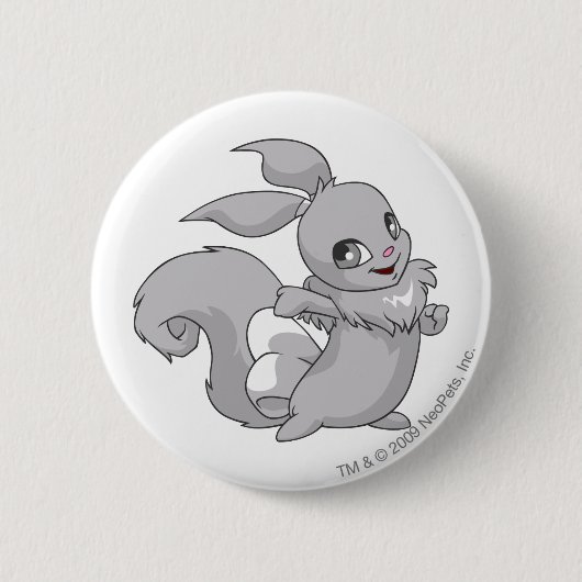 Usul Silver Ronde Button 5,7 Cm (Voorkant)