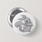 Usul Silver Ronde Button 5,7 Cm (Voorkant /achterkant)