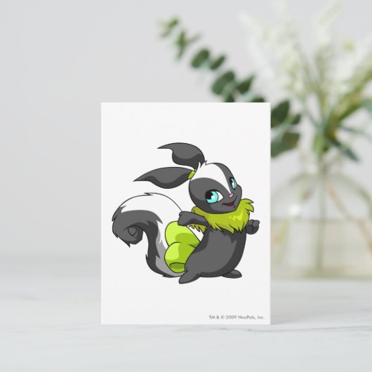 Usul Skunk Briefkaart (Staand voorkant)