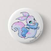 Usul Striped Ronde Button 5,7 Cm (Voorkant)