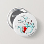 Usul White Ronde Button 5,7 Cm (Voorkant /achterkant)