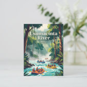 Usumacinta rivier, Mexico Briefkaart (Staand voorkant)