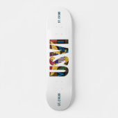 USVI Amerikaanse Maagdeneilanden vlag St. Croix Ma Persoonlijk Skateboard (Voorkant)