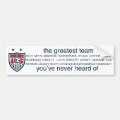 USWNT 2011-bumpersticker Bumpersticker (Voorkant)