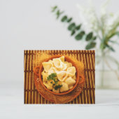 Uszka - Poolse dumplings Briefkaart (Staand voorkant)
