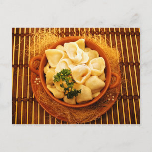 Uszka - Poolse dumplings Briefkaart