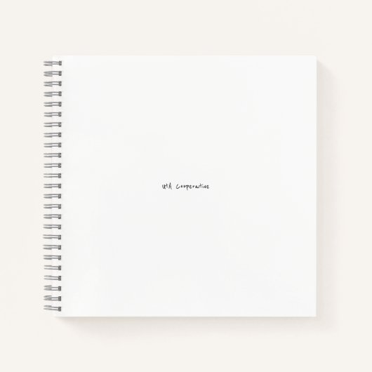 UtA-laptop voor coöperatieve laptops Notitieboek (Voorkant)