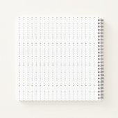 UtA-laptop voor coöperatieve laptops Notitieboek (Achterkant)