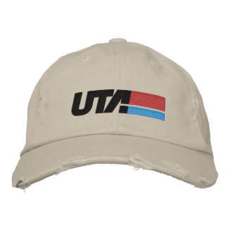 UTA Retro Logo Baseball Hat Geborduurde Pet