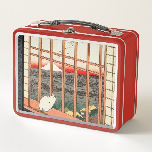 Utagawa Hiroshige - Asakusa Rijstvelden (Voorkant)