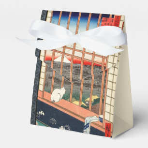 Utagawa Hiroshige - Asakusa Rijstvelden Bedankdoosjes