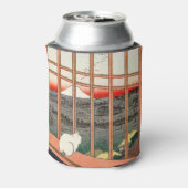 Utagawa Hiroshige - Asakusa Rijstvelden Blikjeskoeler (Blikje Achterkant)