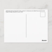 Utagawa Hiroshige - Asakusa Rijstvelden Briefkaart (Achterkant)