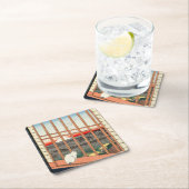 Utagawa Hiroshige - Asakusa Rijstvelden Kartonnen Onderzetters (Insitu)