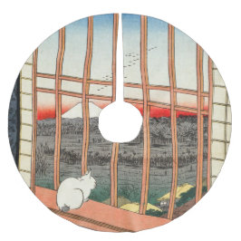 Utagawa Hiroshige - Asakusa Rijstvelden Kerstboom Rok