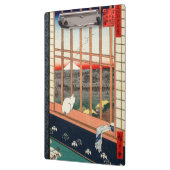 Utagawa Hiroshige - Asakusa Rijstvelden Klembord (Links)