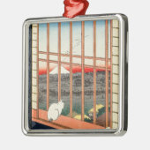 Utagawa Hiroshige - Asakusa Rijstvelden Metalen Ornament (Links)